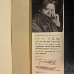 Bag of Bones by Stephen King 1998 First Edition First Printing Near Fine/Very Good image 3