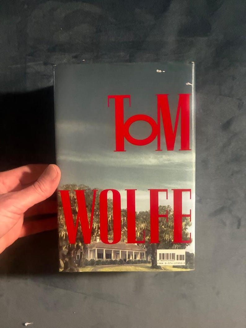 A Man in Full by Tom Wolfe First Edition First Printing Near Fine/Very Good Hardcover image 9