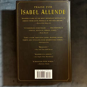 Hija de la fortuna, de Isabel Allende: Primera edición, primera impresión (Excelente estado/Casi excelente estado) imagen 8