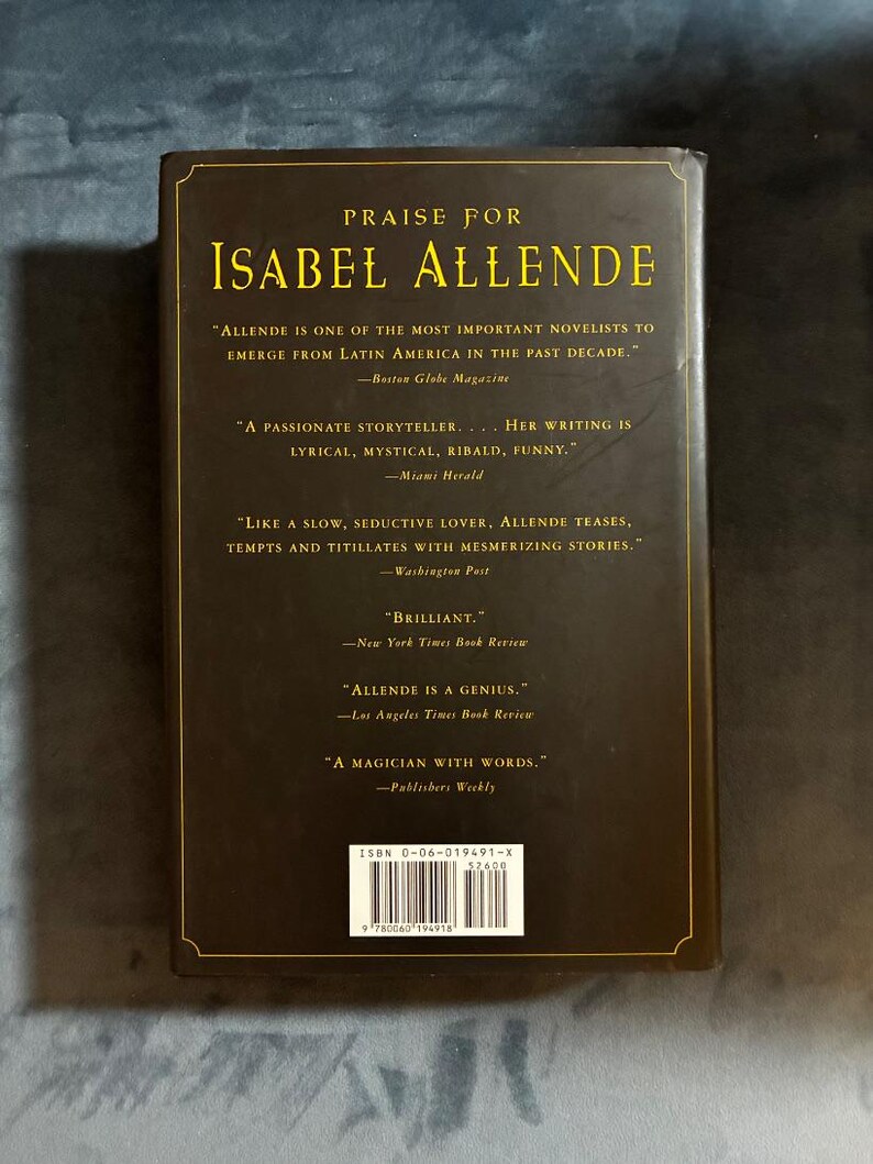 Hija de la fortuna, de Isabel Allende: Primera edición, primera impresión (Excelente estado/Casi excelente estado) imagen 8