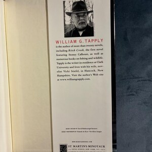 Gray Ghost by William G. Tapply First Edition First Printing Near Fine/Near Fine Hardcover image 3