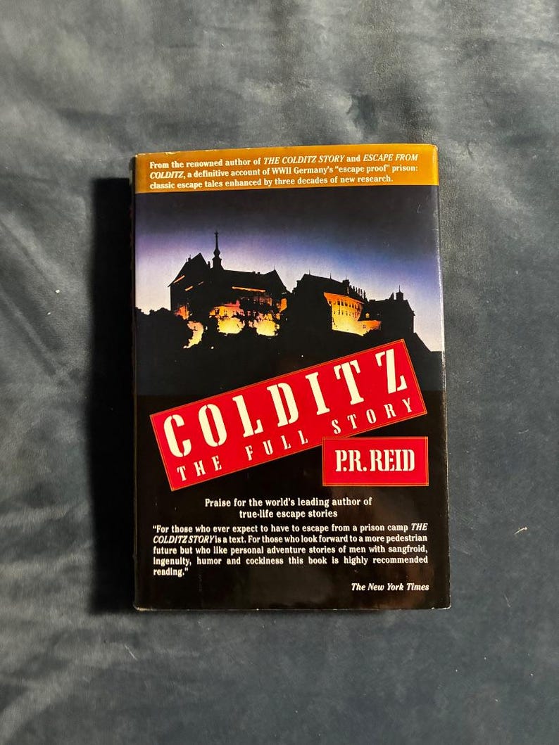 Colditz: The Full Story by P. R. Reid 1984 First Edition First Printing Near Fine/Near Fine image 1