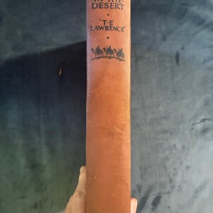 Revolt in the Desert by 'T. E. Lawrence' 1927 First Edition First Printing Good Hardcover image 2