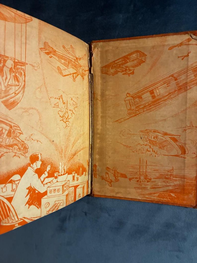 Tom Swift and His Planet Stone Victor Appleton 1935 First Edition First Printing Good Hardcover image 7
