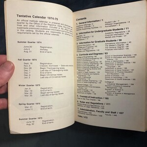 Georgia Institute of Technology 1974-75 General Catalog image 3