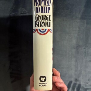 Versprechen, die man halten sollte von George Bernau, 1988, Erstausgabe, erster Druck, nahezu neuwertig/sehr gut, Hardcover. Bild 7