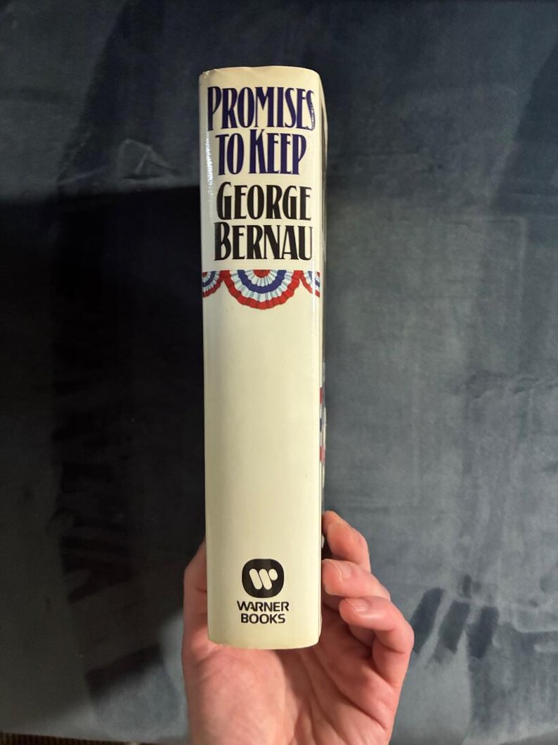 Versprechen, die man halten sollte von George Bernau, 1988, Erstausgabe, erster Druck, nahezu neuwertig/sehr gut, Hardcover. Bild 7