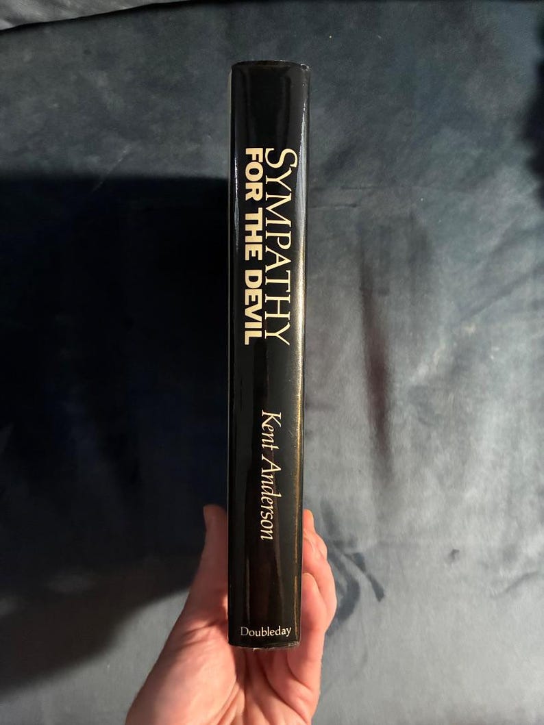 Sympathy for the Devil by Kent Anderson 1987 First Edition First Printing Near Fine image 5