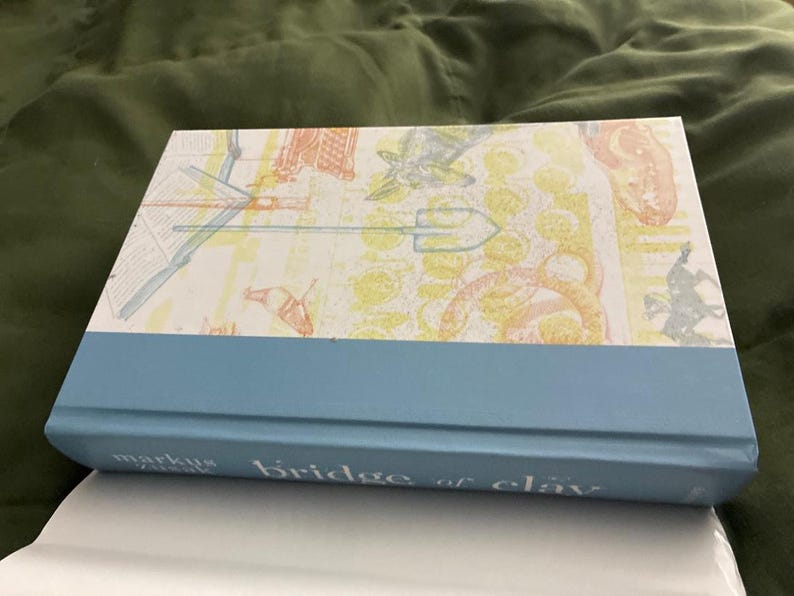 Markus Zusak Bridge of Clay Signed First Edition Hardcover Novel image 9