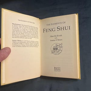 Los elementos del Feng Shui por Kwok y O'Brien, edición posterior en tapa dura (en muy buen estado) imagen 6