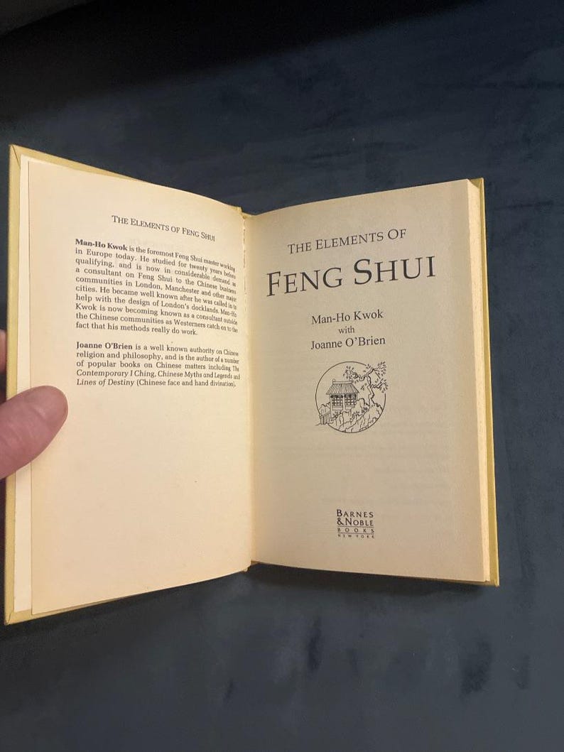 Los elementos del Feng Shui por Kwok y O'Brien, edición posterior en tapa dura (en muy buen estado) imagen 6