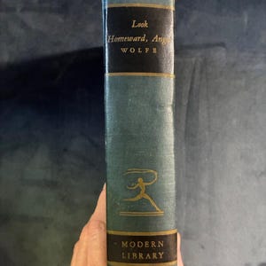 Look Homeward, Angel by Thomas Wolfe The Modern Library Edition Very Good Hardcover image 1