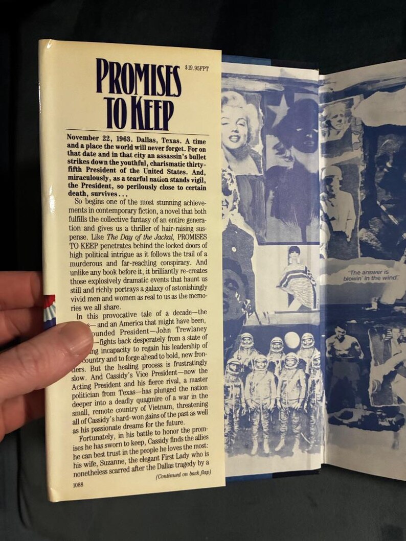 Versprechen, die man halten sollte von George Bernau, 1988, Erstausgabe, erster Druck, nahezu neuwertig/sehr gut, Hardcover. Bild 2