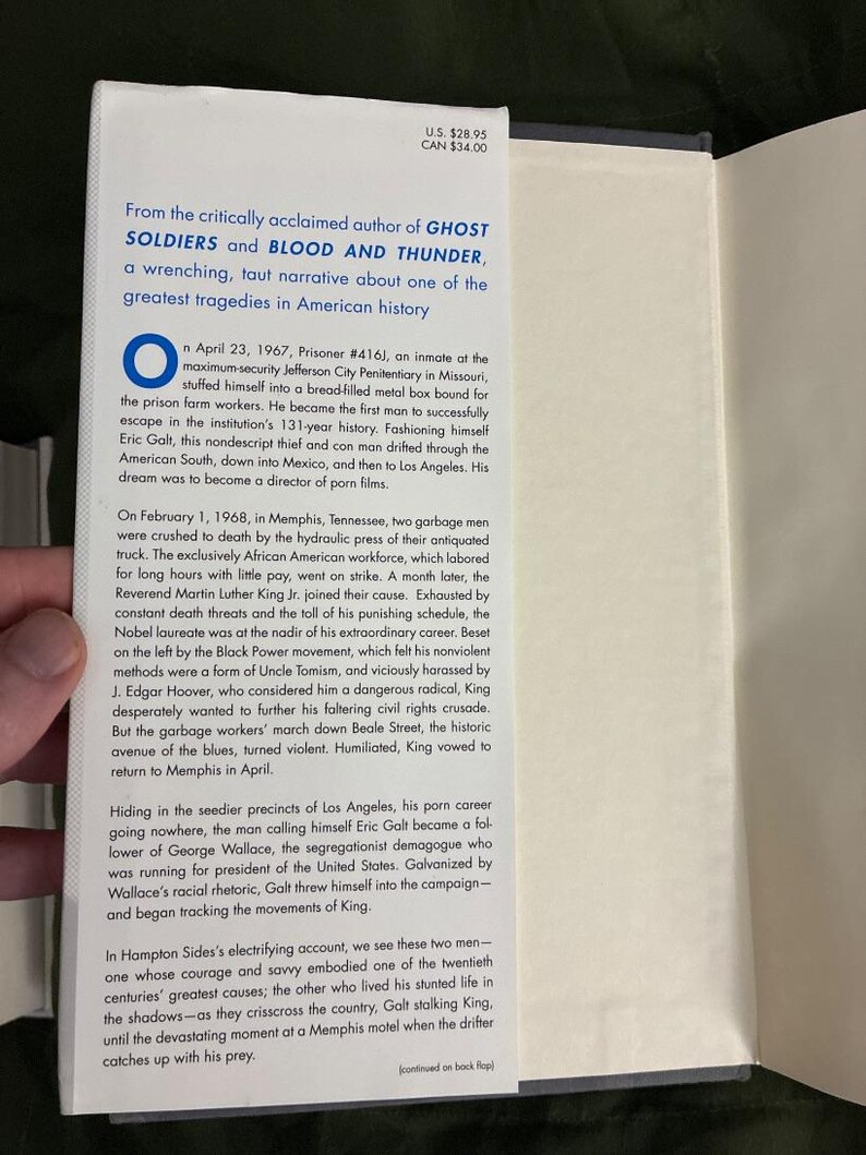 Hellhound on His Trail: Martin Luther King Jr. Assassin Hunt Book (First Edition) image 3