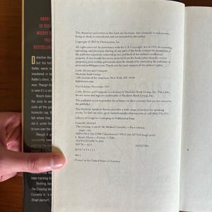Michael Connelly, De Oversteek, Gesigneerde eerste editie, hardcover (in bijna perfecte staat) afbeelding 3