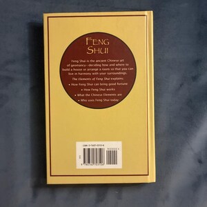 Los elementos del Feng Shui por Kwok y O'Brien, edición posterior en tapa dura (en muy buen estado) imagen 3