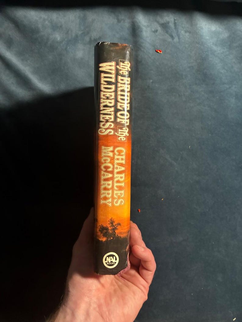 The Bride of the Wilderness by Charles McCarry 1988 First Edition First Printing Very Good/Very Good image 7