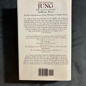 The Essential Jung by C. G. Jung; selected by Anthony Storr MJF Books edition Edition First Printing Fine/Near Fine Hardcover image 3