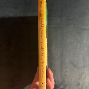 Orte auf der Welt, die eine Frau begehen könnte von Janet Kauffman, 1984, Erste Auflage, Zweiter Druck, Nahezu neuwertig/Sehr gut, Hardcover. Bild 8