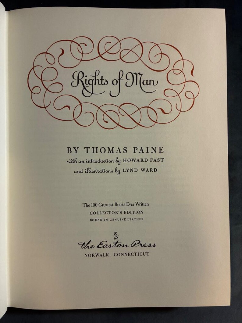 Rights of Man by Thomas Paine image 4
