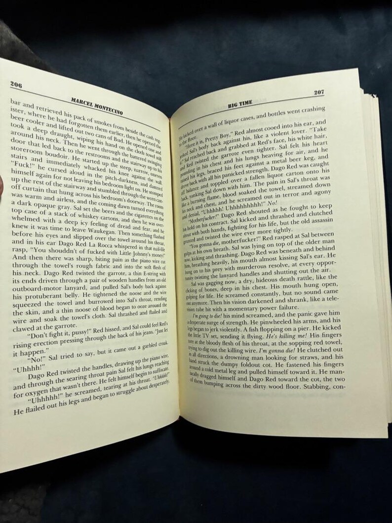 Big Time von Marcel Montecino, Erstausgabe, erster Druck, nahezu neuwertig/sehr gut, Hardcover Bild 3