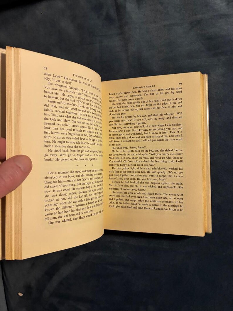 ¡Coromandel! de John Masters, 1955. Primera edición. Primera impresión. Muy buen estado/buen estado. imagen 4