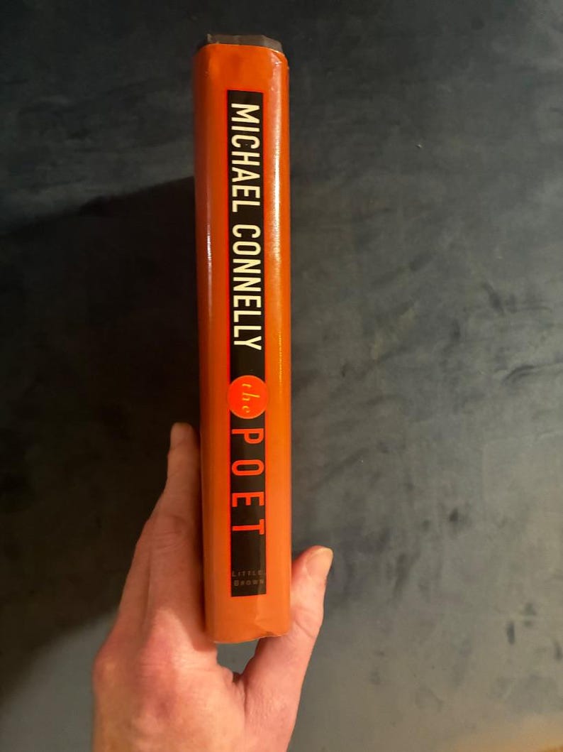 The Poet by Michael Connelly 1996 Little, Brown Edition Very Good/Near Fine image 7