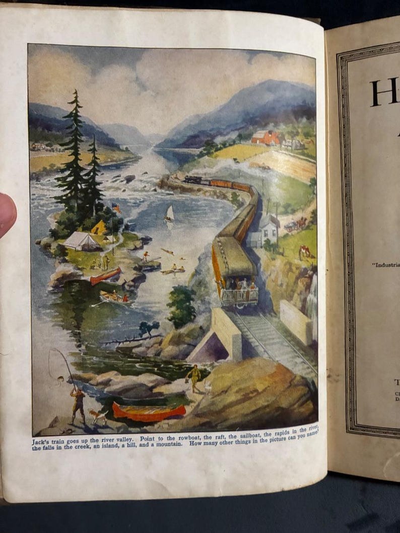 Home Folks: A Geography for Beginners by J. Russell Smith 1927 First Edition Good Hardcover image 3