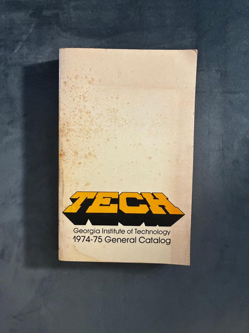 Georgia Institute of Technology 1974-75 General Catalog image 1