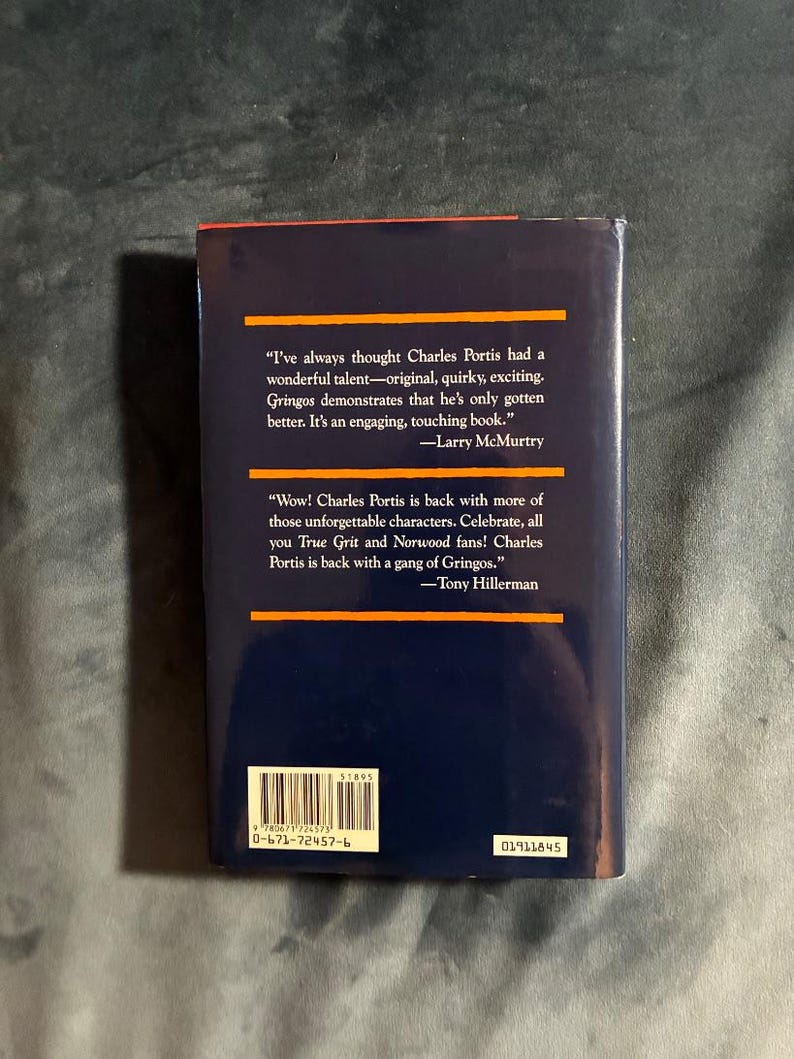 Gringos by Charles Portis 1991 First Edition First Printing Fine/Near Fine Hardcover image 7