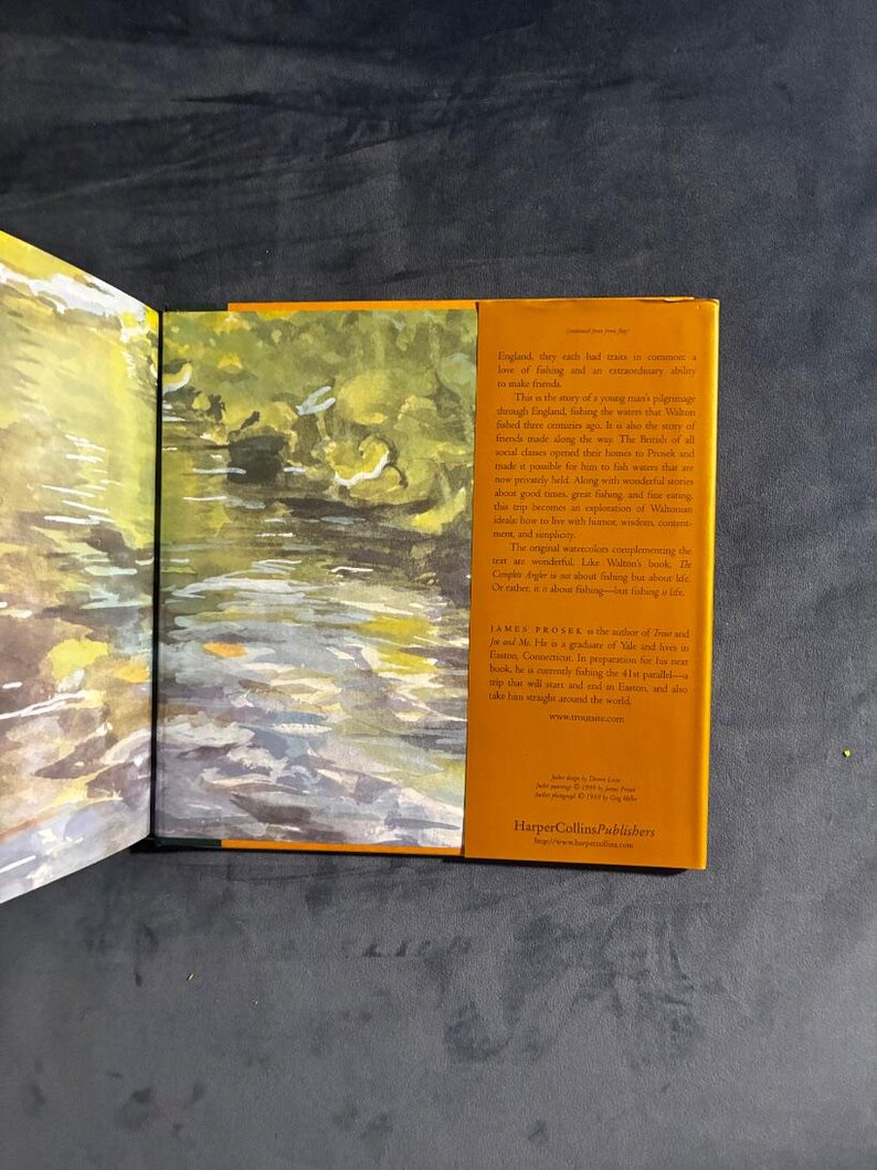 The Complete Angler by James Prosek: First Edition Hardcover (Fine/Near Fine) image 3