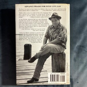 Dixie City Jam av James Lee Burke 1994 Första upplagan Första trycket Nära fin/Nära fin bild 5