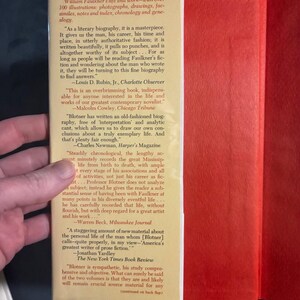 Faulkner: A Biography by Joseph Blotner 1974 First Edition Second Printing Fine/Near Fine image 2