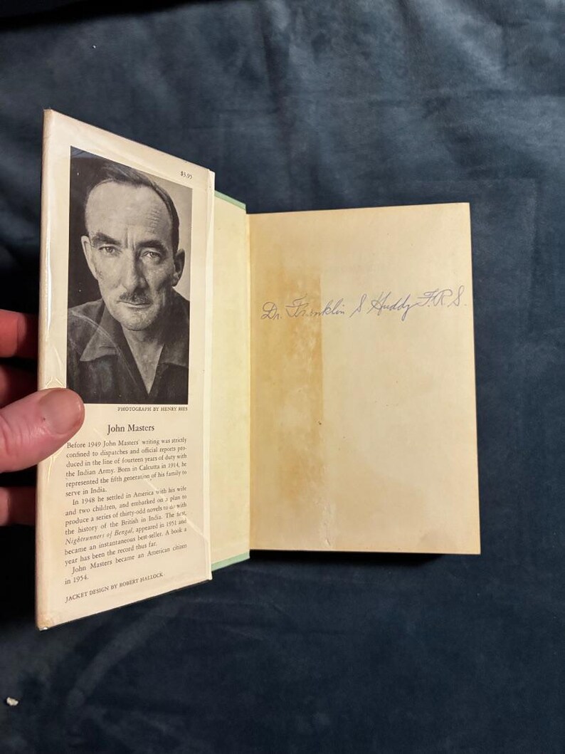 ¡Coromandel! de John Masters, 1955. Primera edición. Primera impresión. Muy buen estado/buen estado. imagen 2