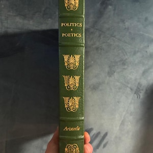 Politics & Poetics by Aristotle Easton Press 1979 image 1