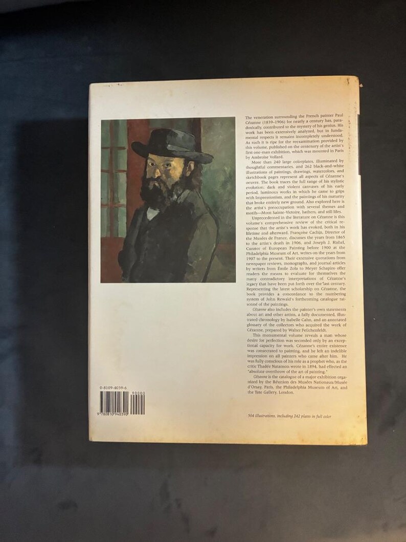 Cézanne, Erstausgabe, Erstdruck, Philadelphia Museum of Art Bild 3