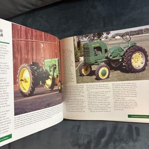 John Deere: Ayer y Hoy por Robert N. Pripps 2010 Primera edición Primera impresión Casi perfecto imagen 6