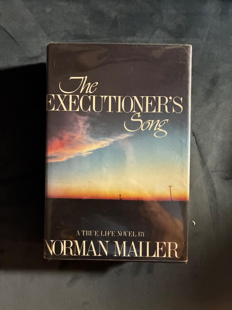 Le Chant du bourreau de Norman Mailer, première édition, premier tirage, état proche du neuf/très bon+, couverture rigide image 1