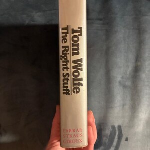 Elegidos para la gloria de Tom Wolfe, 1979, primera edición, primera impresión, casi perfecto/muy bueno. imagen 7