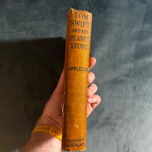 Tom Swift and His Planet Stone Victor Appleton 1935 First Edition First Printing Good Hardcover image 10