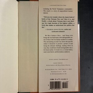We Were Soldiers Once... and Young by Lt. Gen. Harold G. Moore (Ret.) and Joseph L. Galloway 1992 First Edition First Printing Hardcover image 4