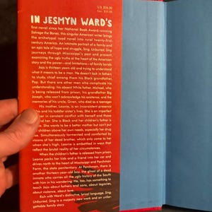 Sing, Unburied, Sing by Jesmyn Ward 2017 First Edition First Printing Near Fine/VG+ Hardcover image 4