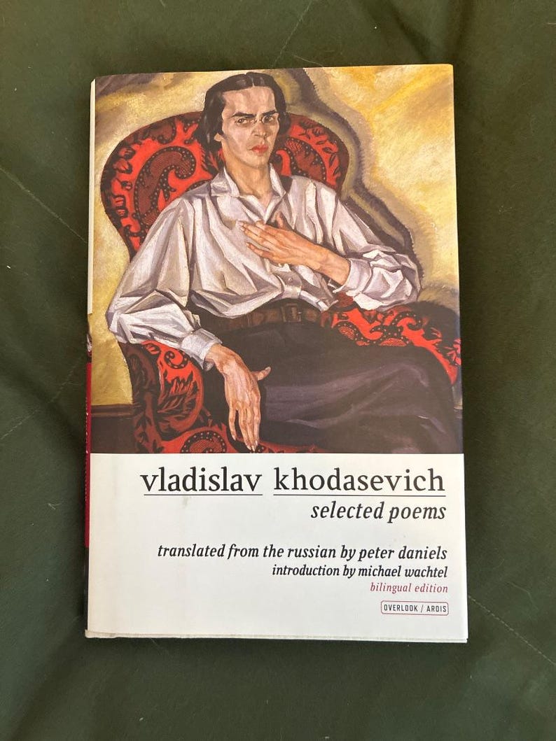 Vladislav Khodasevich Ausgewählte Gedichte Erste Ausgabe Zweisprachig Hardcover Bild 1