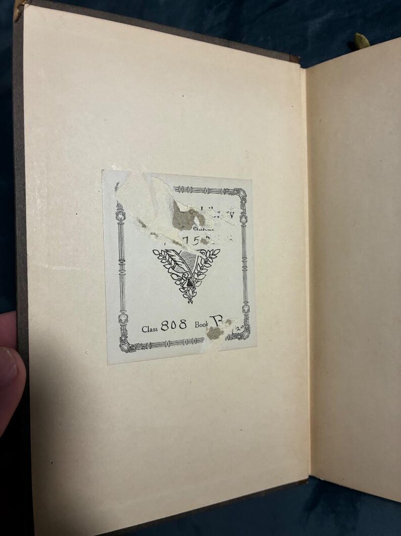 1920 Anthology of Magazine Verse by Braithwaite: First Edition Poetry Collection image 2