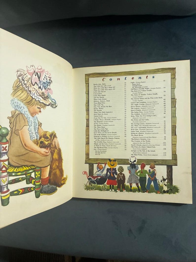 Rojankovsky's Wonderful Picture Book by Feodor Rojankovsky (illustrator); edited by Nina Rojankovsky 1972 First Edition First Printing image 7