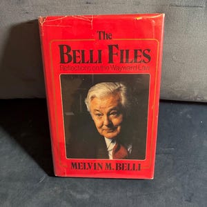 De Belli-dossiers Melvin Belli Eerste editie 1e druk Koning van de onrechtmatige daad + kaarten afbeelding 1