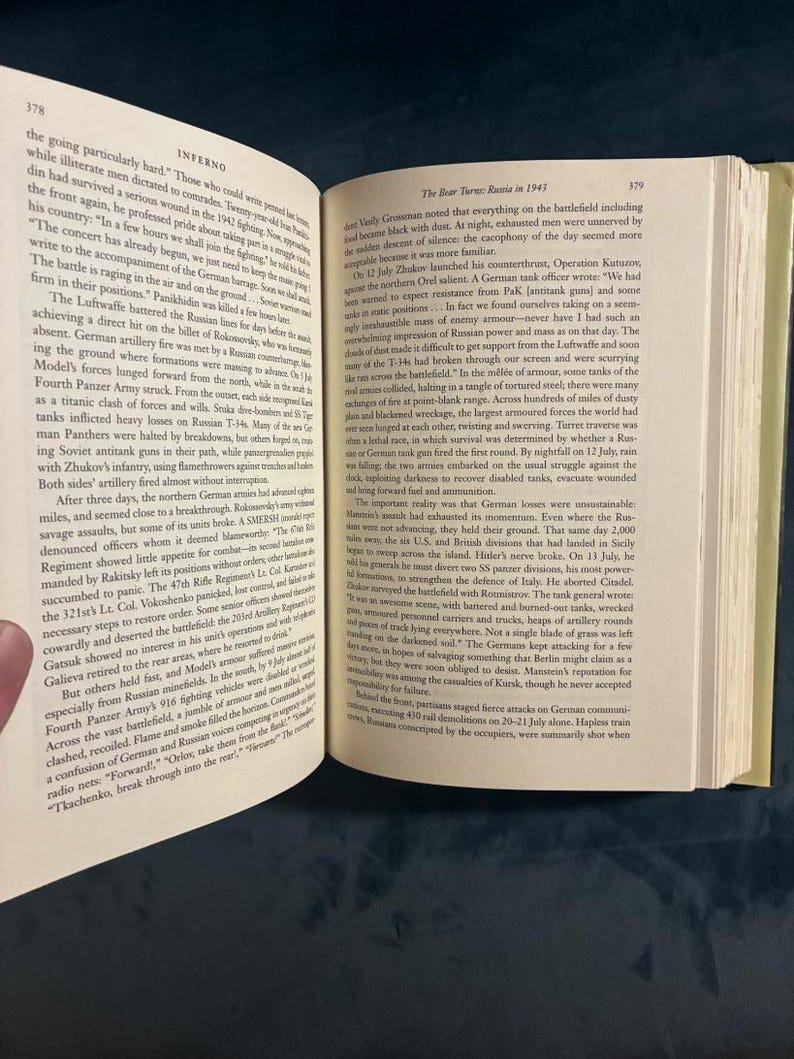 Inferno: The World at War, 1939-1945 by Max Hastings 2011 First Edition First Printing Fine/Near Fine image 8