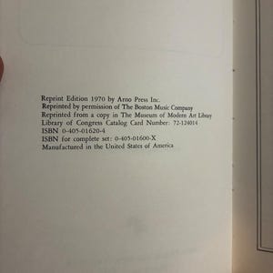Musical Accompaniment of Moving Pictures by Edith Lang and George West 1970 Arno Press Edition First Printing Near Fine image 6