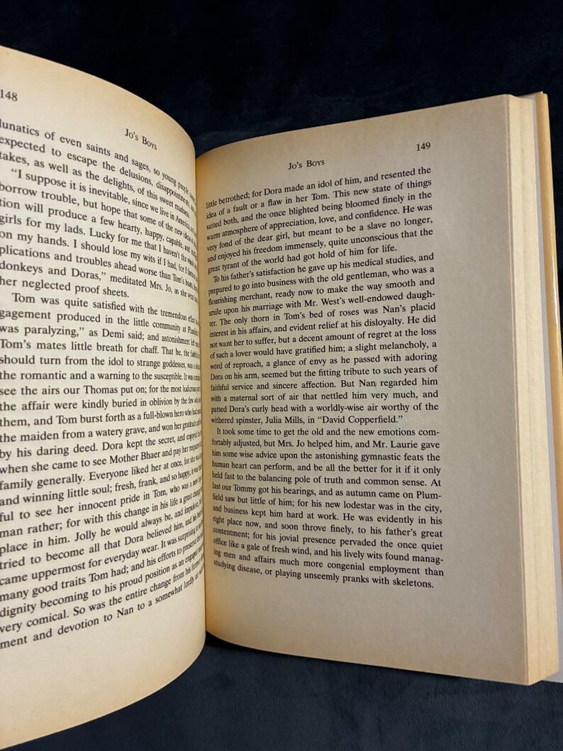 Los hijos de Jo y cómo resultaron ser de Louisa May Alcott, edición de Gramercy Books de 1994, primera impresión, casi perfecto/casi perfecto. imagen 7