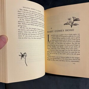 Estos felices años dorados de Laura Ingalls Wilder, edición de Harper & Row de 1953, reimpresión posterior, muy buen estado. imagen 5